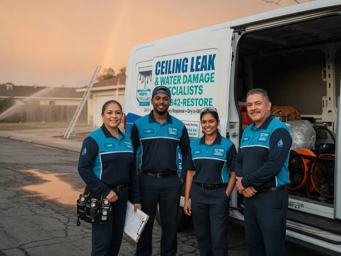 Ceiling Leak Cleanup company in Christiansburg, OH