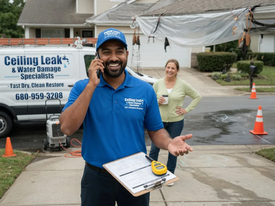 Ceiling Leak Cleanup Christiansburg, OH FAQs