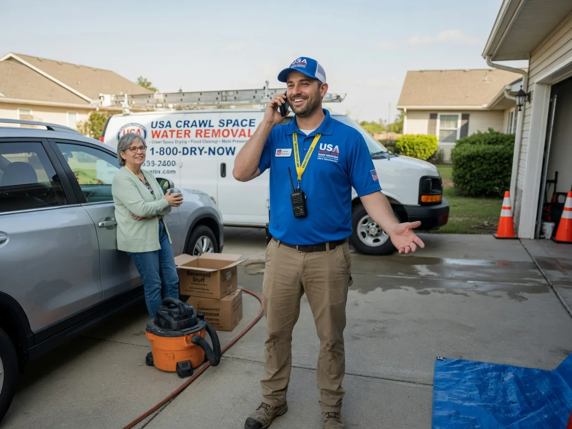 Crawl Space Water Removal Christiansburg, OH FAQs